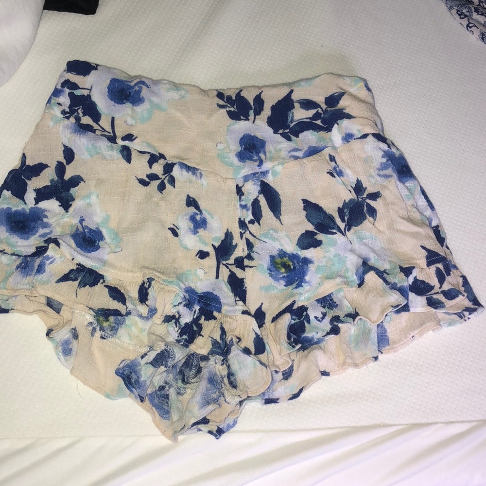 Flowy Floral Shorts